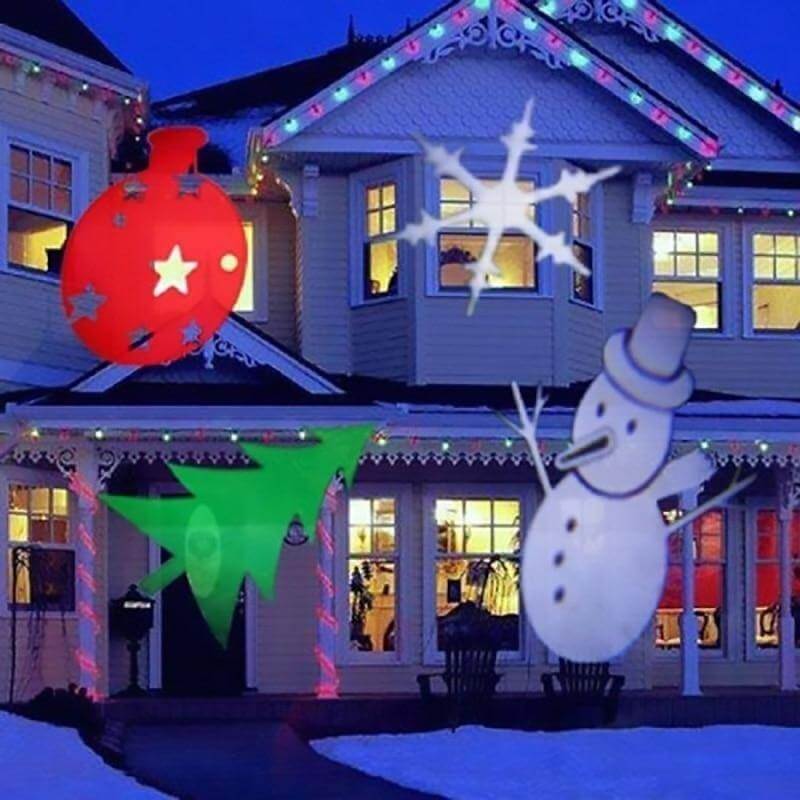 LED Halloween Decoration Landscape House Projector - Image 4