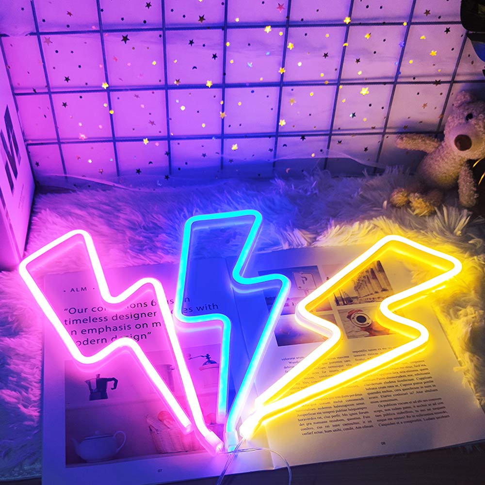 Led Lightning Neon Sign Wall Decor - Image 4