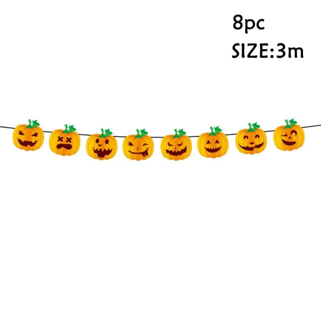 LED Scary Pumpkin Halloween Candle Light - Image 32