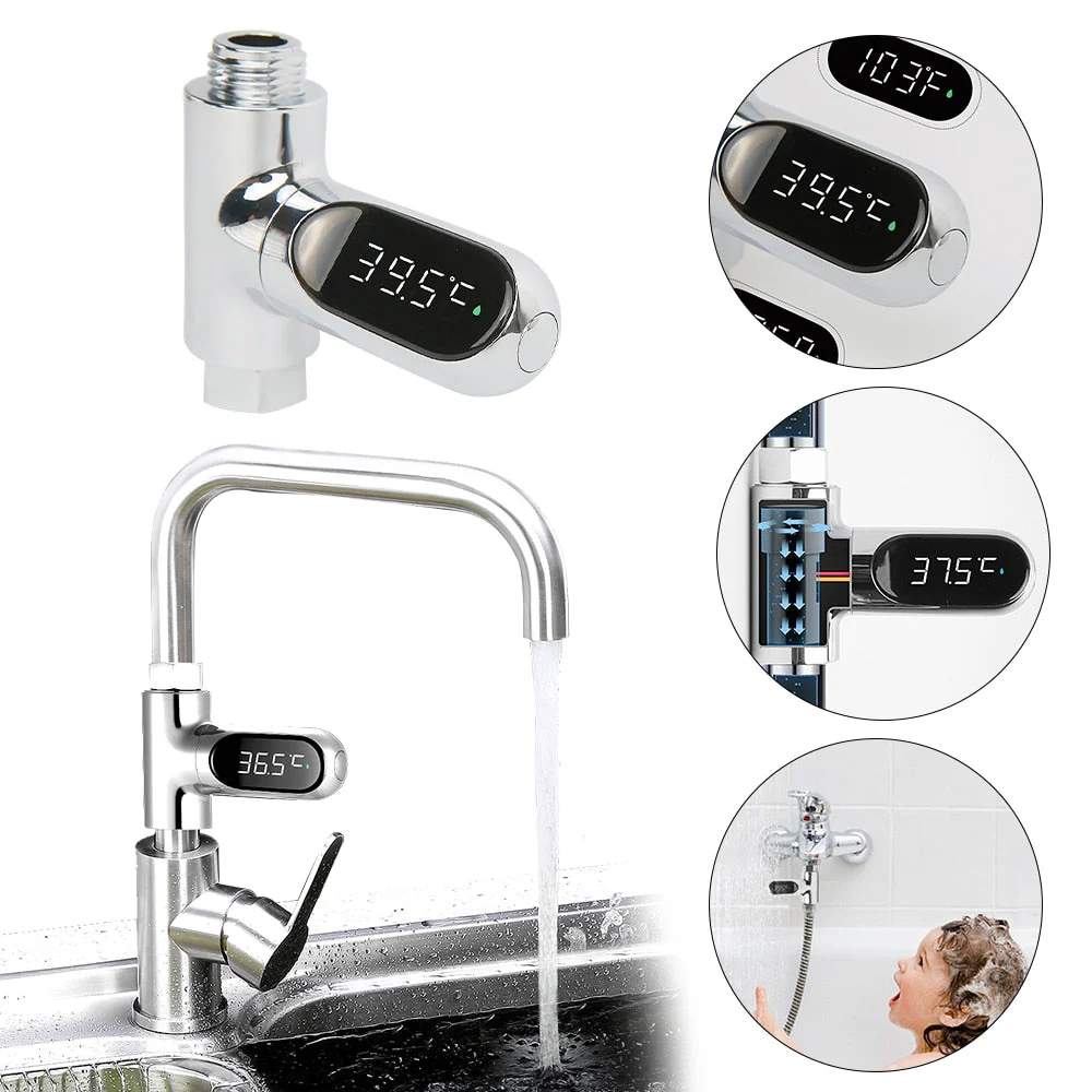 LED Screen Bath Water Thermometer Faucet - Image 4