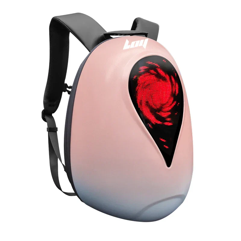LED Smart Screen Fun Motorcycle Backpack - Image 5