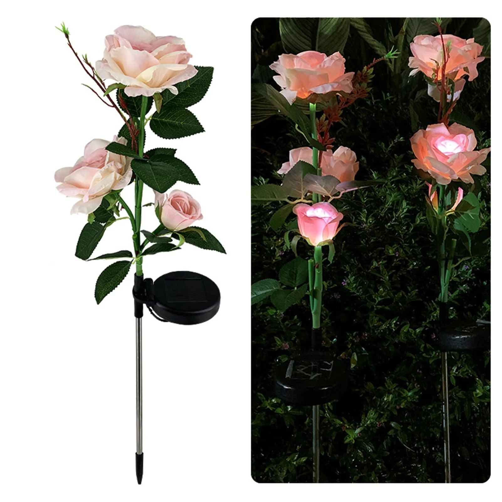 LED Solar Rose Decorative Light - Image 8