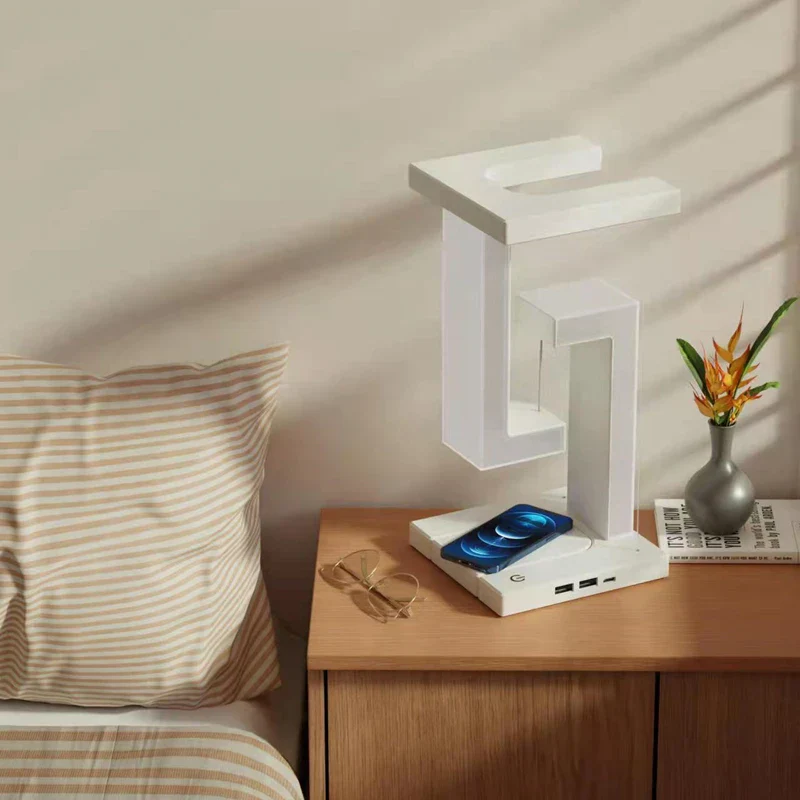 Levitating Glow Wireless Charging Lamp - Image 5