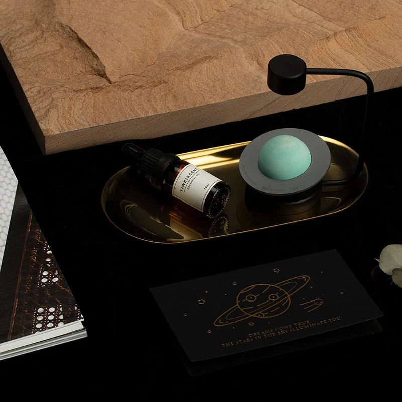 Levitating Saturn Cosmic Aromatherapy Table Decor - Image 3
