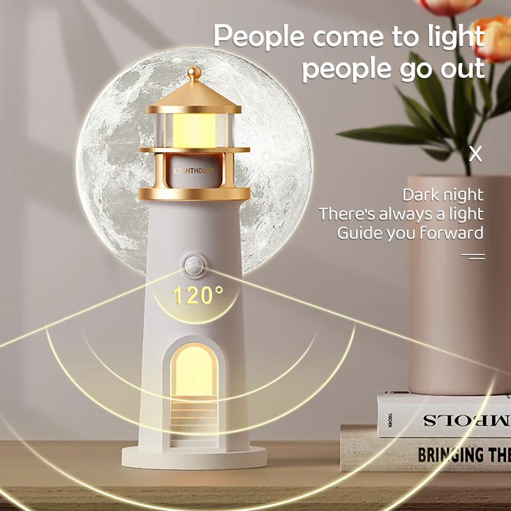 Lighthouse Ambient lights Bluetooth Music Dimmable Projection - Image 2