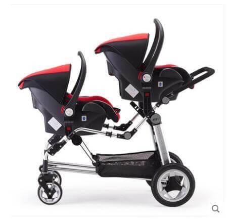 Lightweight Japanese Style Twin Baby Stroller - Image 9