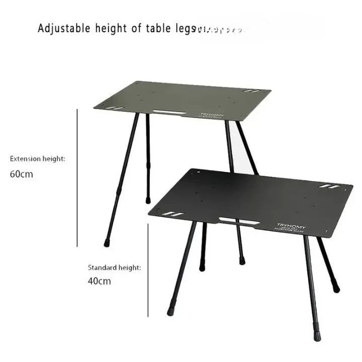 Lightweight Outdoor Tactical Aluminum Camping Table - Image 8