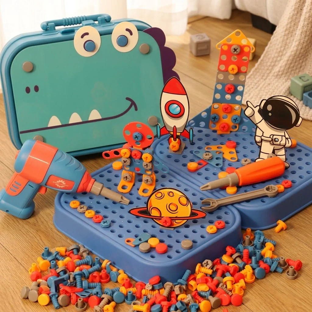 Little Mechanic Kids Toy Set - Image 2