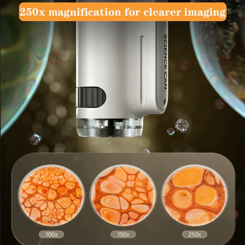 Little Scientist Portable 250x Microscope - Image 2