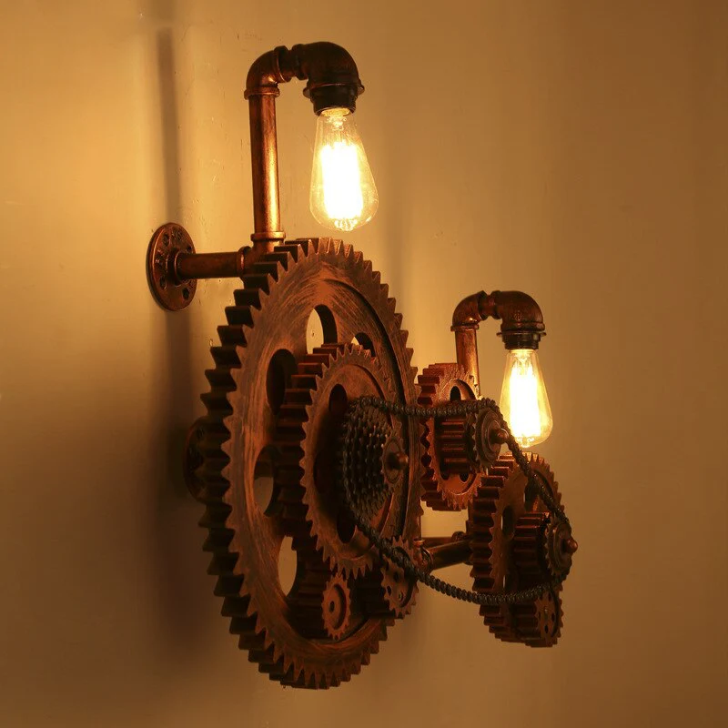 Loft Style Edison Wall Sconce Style Iron Water Lamp - Image 5