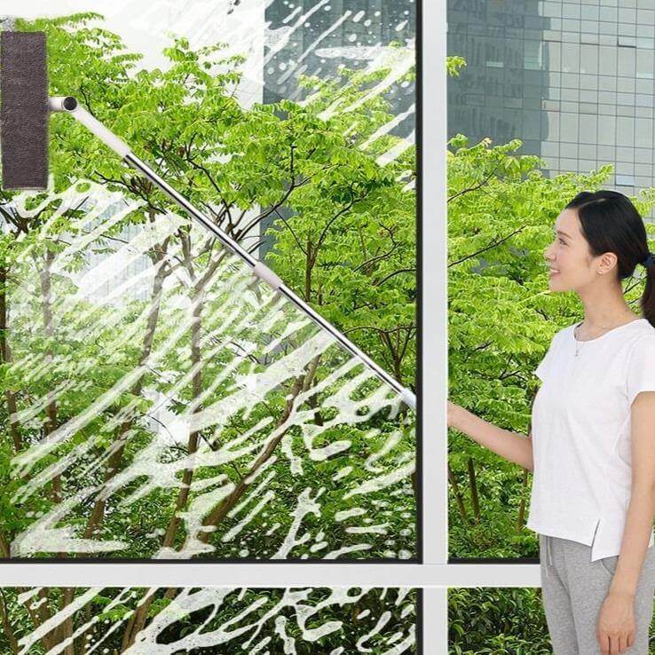 Long Handle Rotating Easy Window Cleaner Mop - Image 2