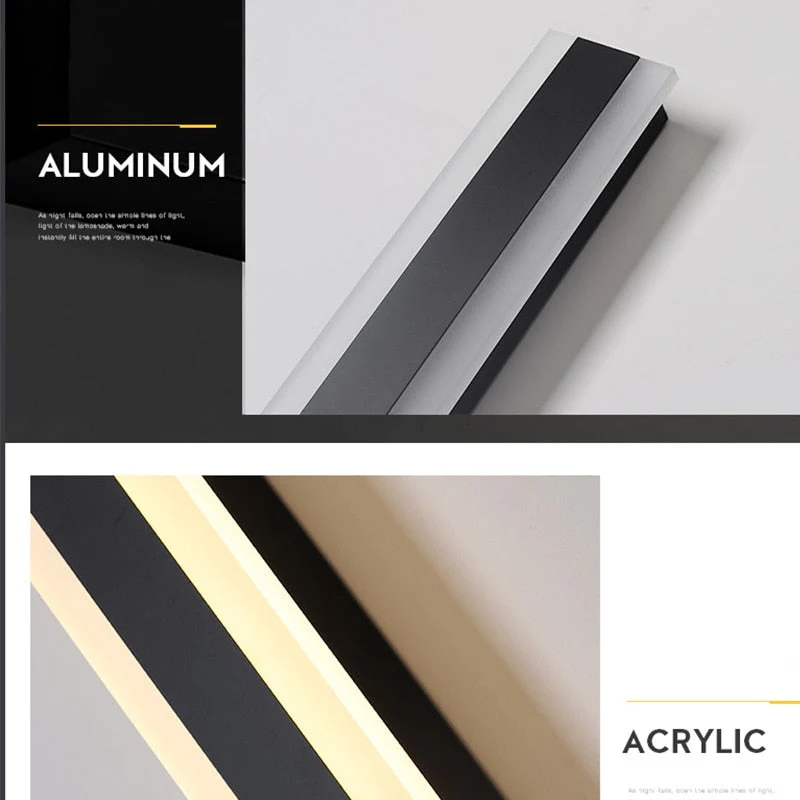 Long Strip LED Elegant Wall Lamp - Image 3