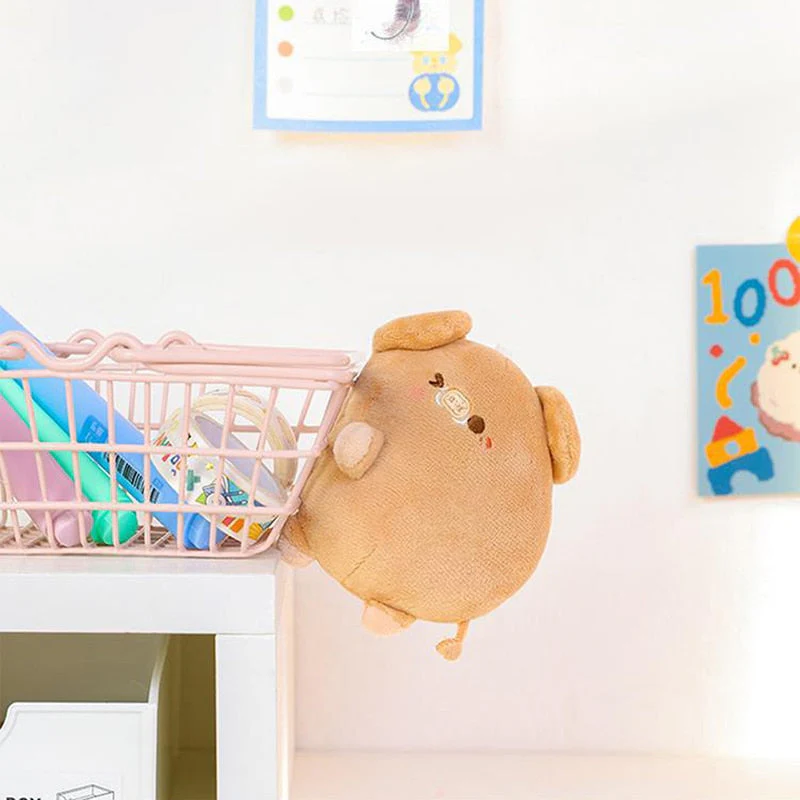 Love Birds Cute Plush Magnetic Keychain - Image 4