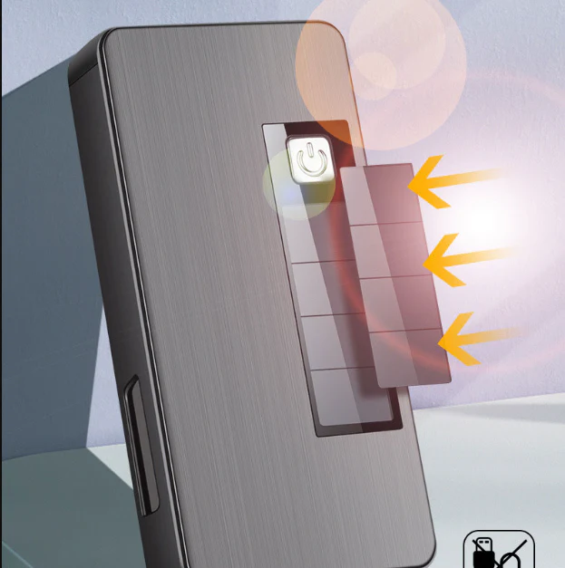 Lucky Dragon Solar Charging Jet Lighter - Image 2
