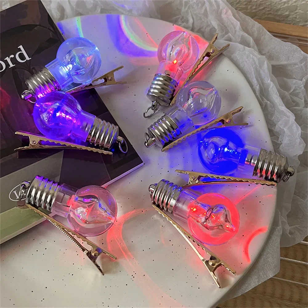 Luminous Bulb Creative Hairpin - Image 3