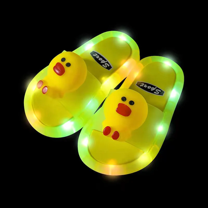 Luminous Cartoon Children Slippers - Image 7