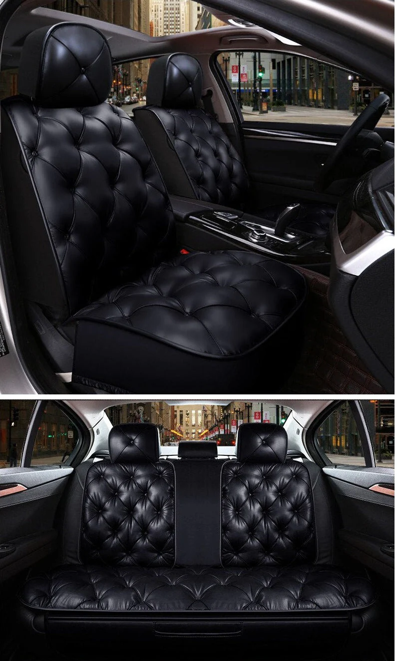 Luxurious Ride Leather Car Seat Cover - Image 13
