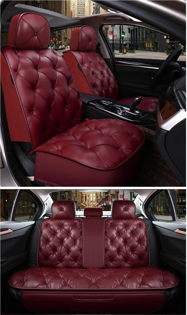 Luxurious Ride Leather Car Seat Cover - Image 14