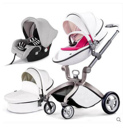 Luxury Baby Stroller High Land-Scape Baby Stroller 3 in 1 Fashion Pram European Carriage - Image 10