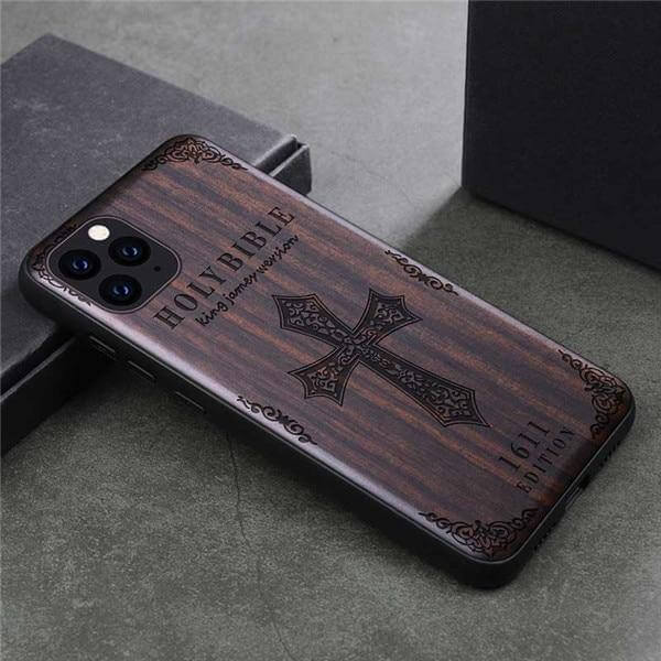 Luxury Wooden Flexible iPhone Case - Image 18