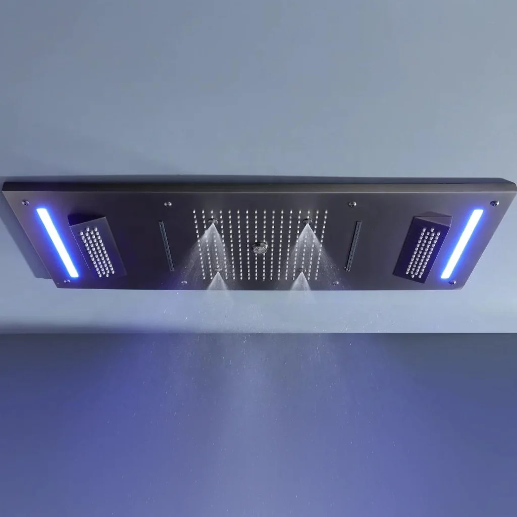 Luxury Rainfall LED Color-Changing Shower Set - Image 7