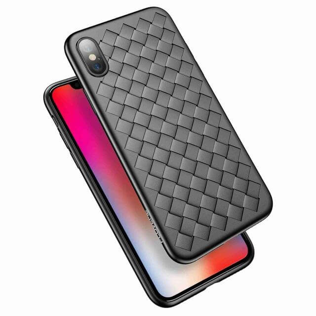 Luxury Ultra Thin Grid Case For Iphone Models - Image 2