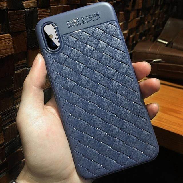 Luxury Ultra Thin Grid Case For Iphone Models - Image 9