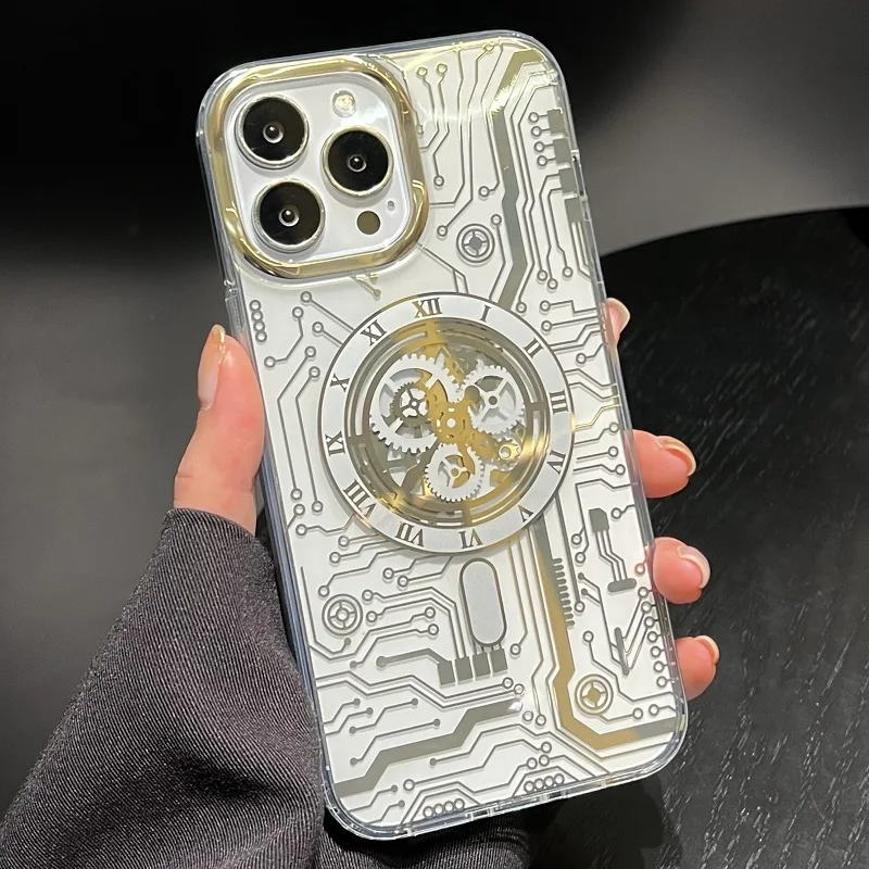 Machine Clock Magsafe iPhone Case - Image 8