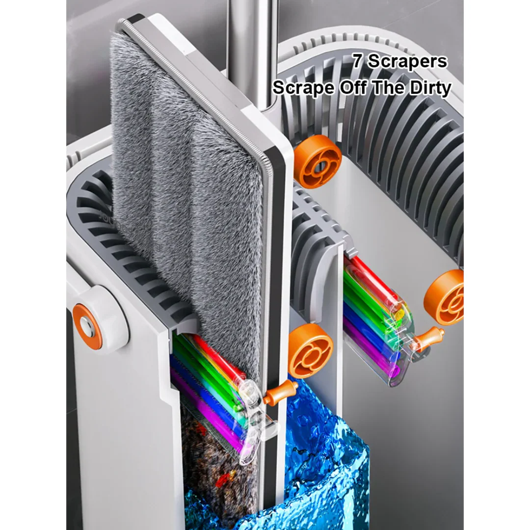 Magic Effortless Clean Household Lazy Floor Mop - Image 4