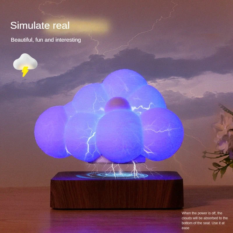 Magnetic Buble Cloud Levitating Night Lamp - Image 7