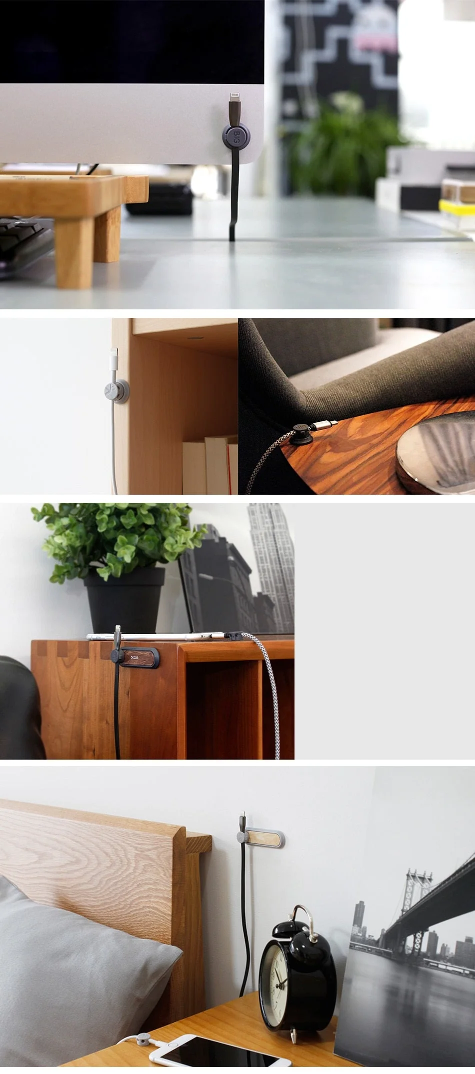 Magnetic Easy Cable Organizer Holder - Image 6