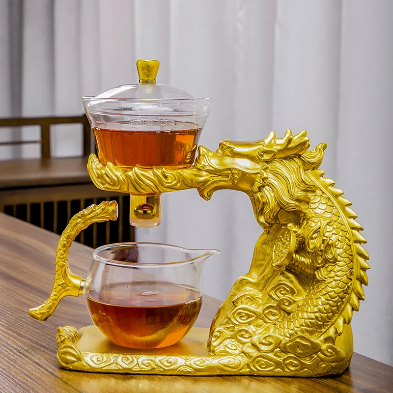 Magnetic Flow Kungfu Turtle Dragon Teapot Infuser - Image 5