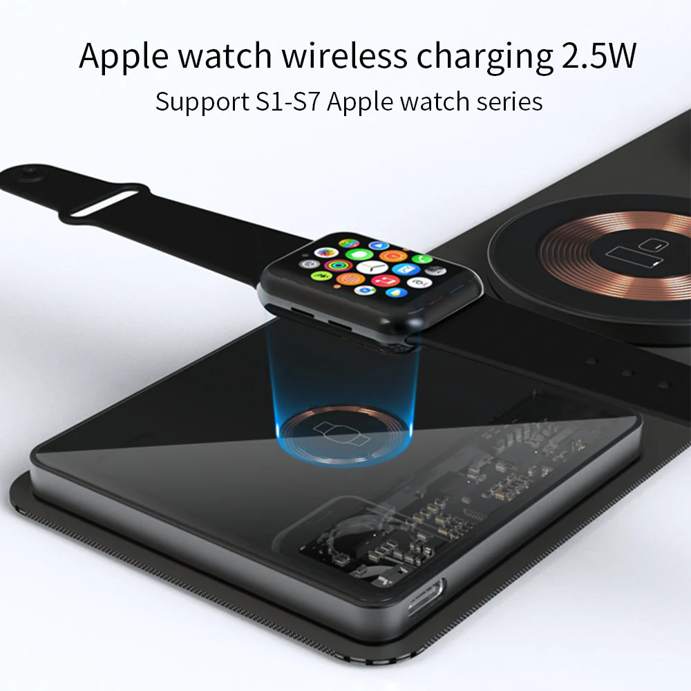 Magnetic Foldable Invisible Power Wireless Charger - Image 4