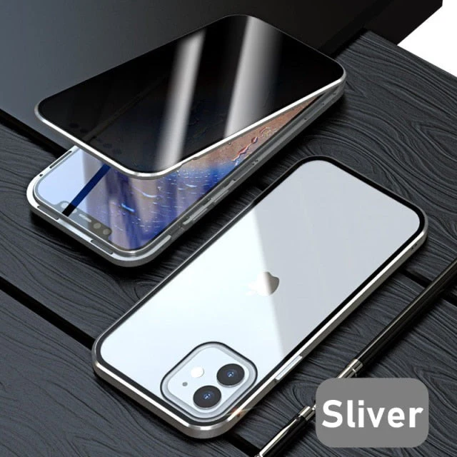 Magnetic Protective Anti-Spy iPhone Case - Image 11