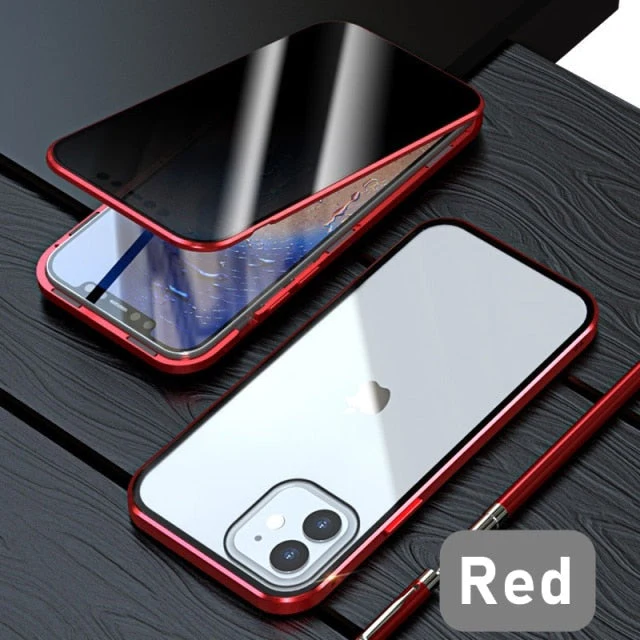 Magnetic Protective Anti-Spy iPhone Case - Image 8