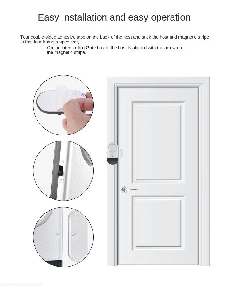 Magnetic Sensor Home Security Alarm - Image 3