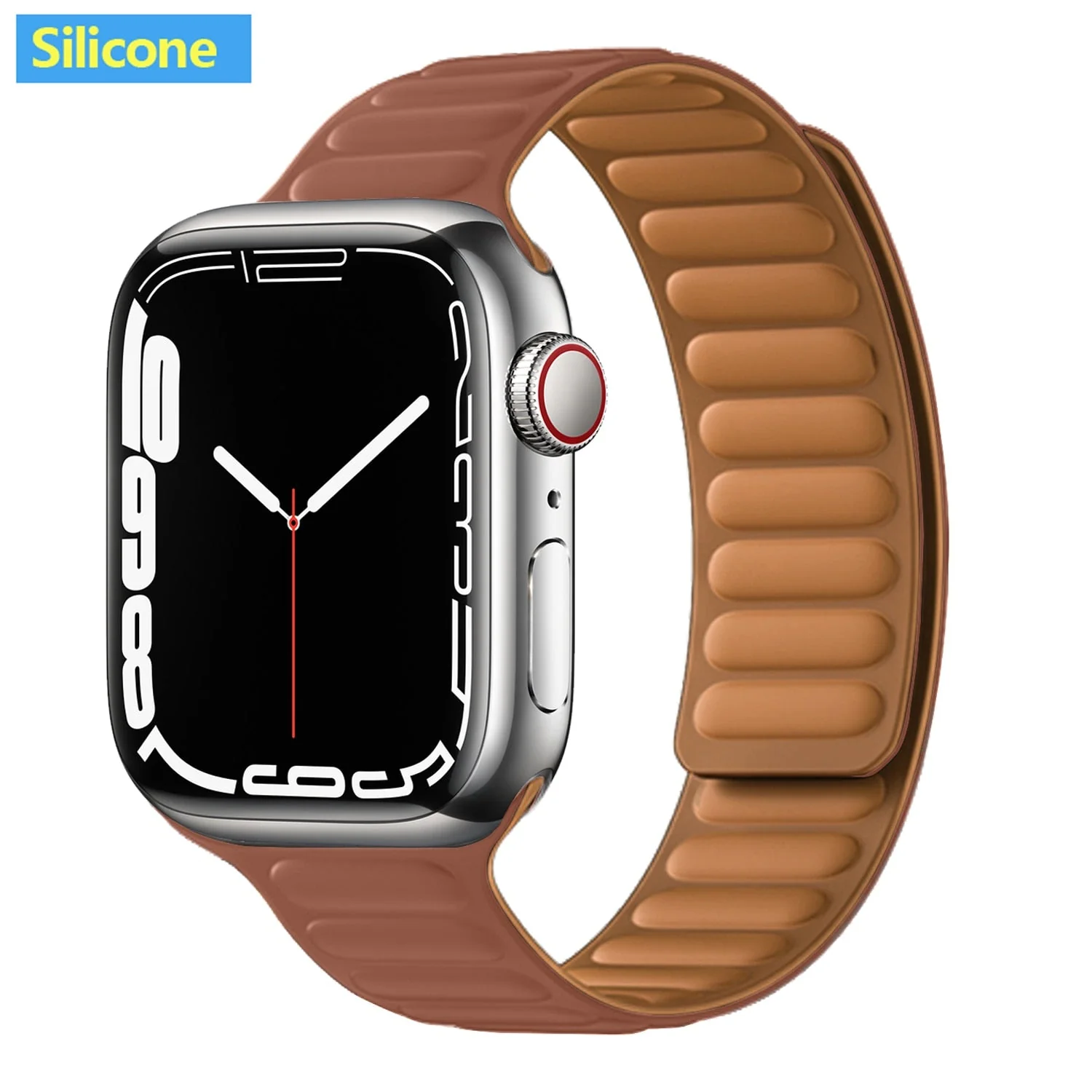 Magnetic Strap Leather Smart Watch Band - Image 30