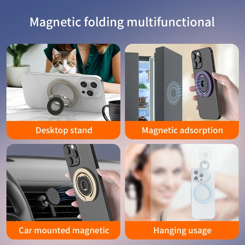 Magsafe Metal Foldable Ultra-Thin Phone Holder - Image 5