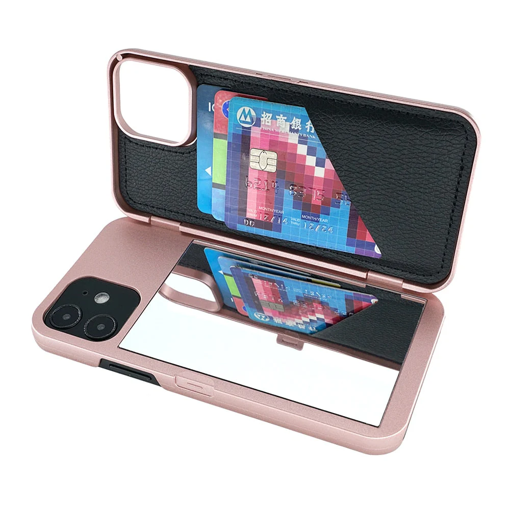 Make-up Mirror Wallet iPhone Case - Image 9