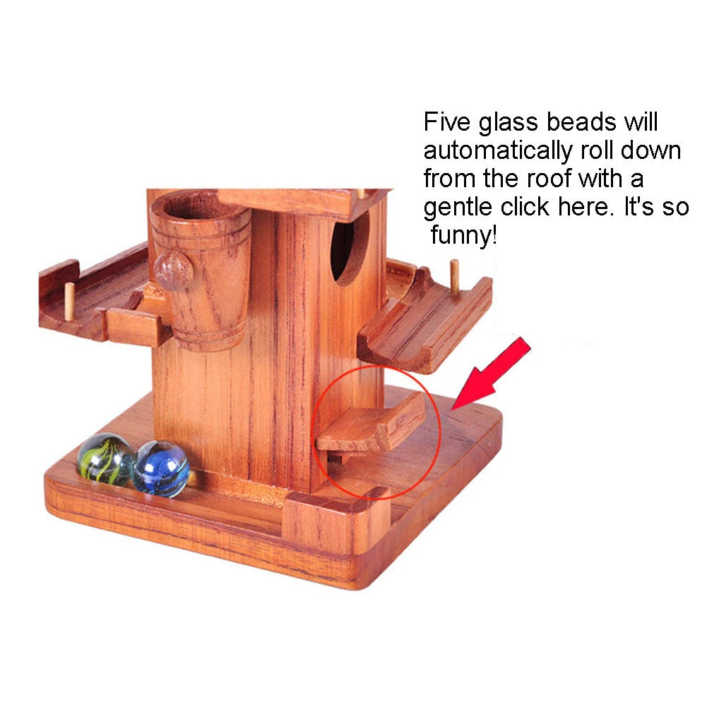 Marble Adventure Wooden Maze Ball Tower - Image 2