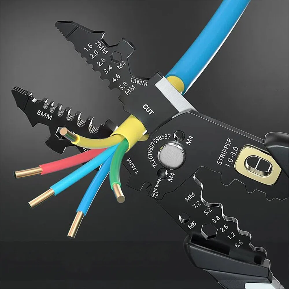 Master Electrician Long Nose Cable Cutter Pliers - Image 2