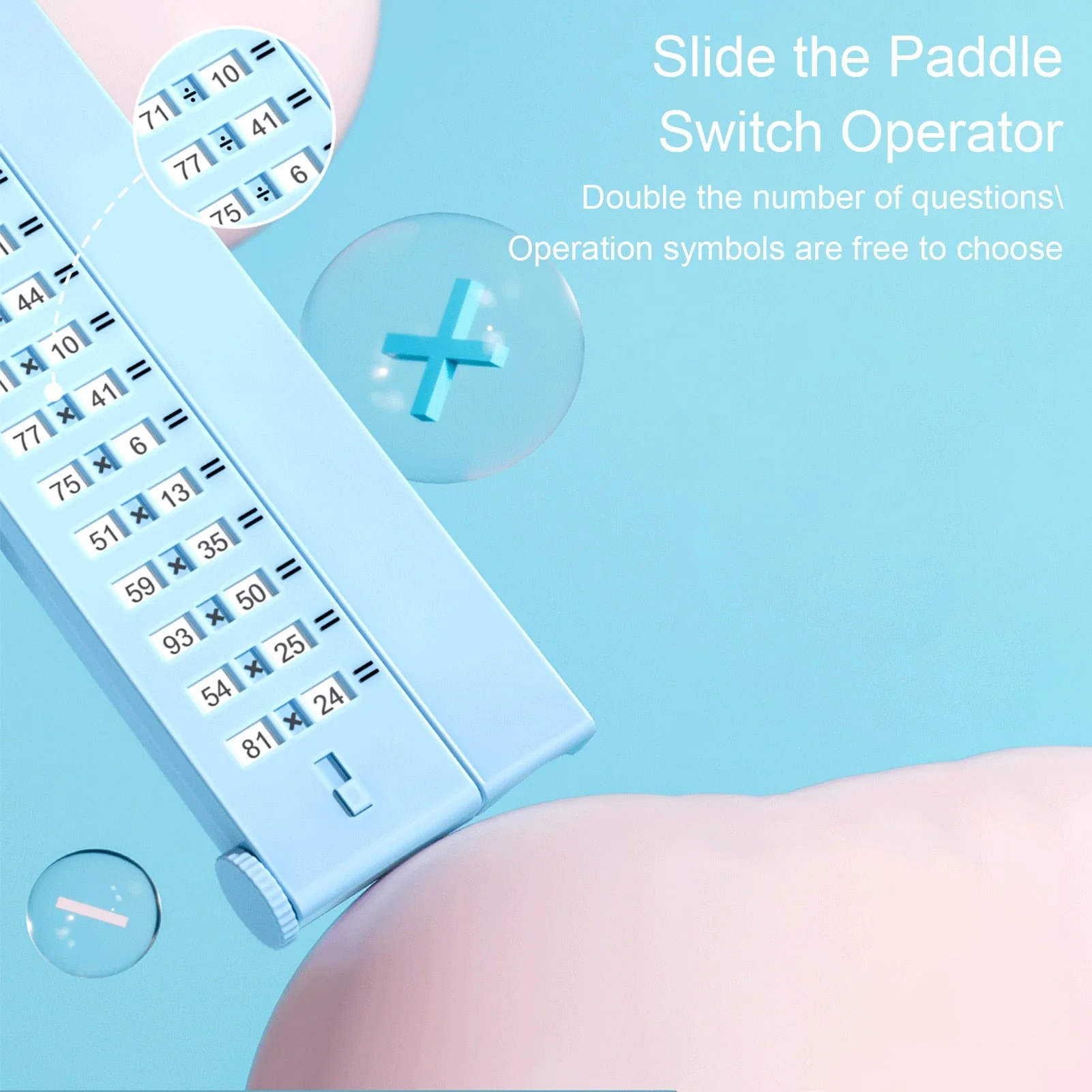 Math Master Educational Table Poster - Image 2