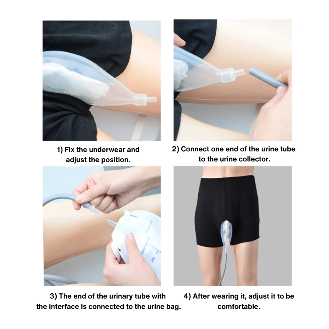 Medical Grade Elderly Helping Reusable Urine Collector Underwear - Image 4
