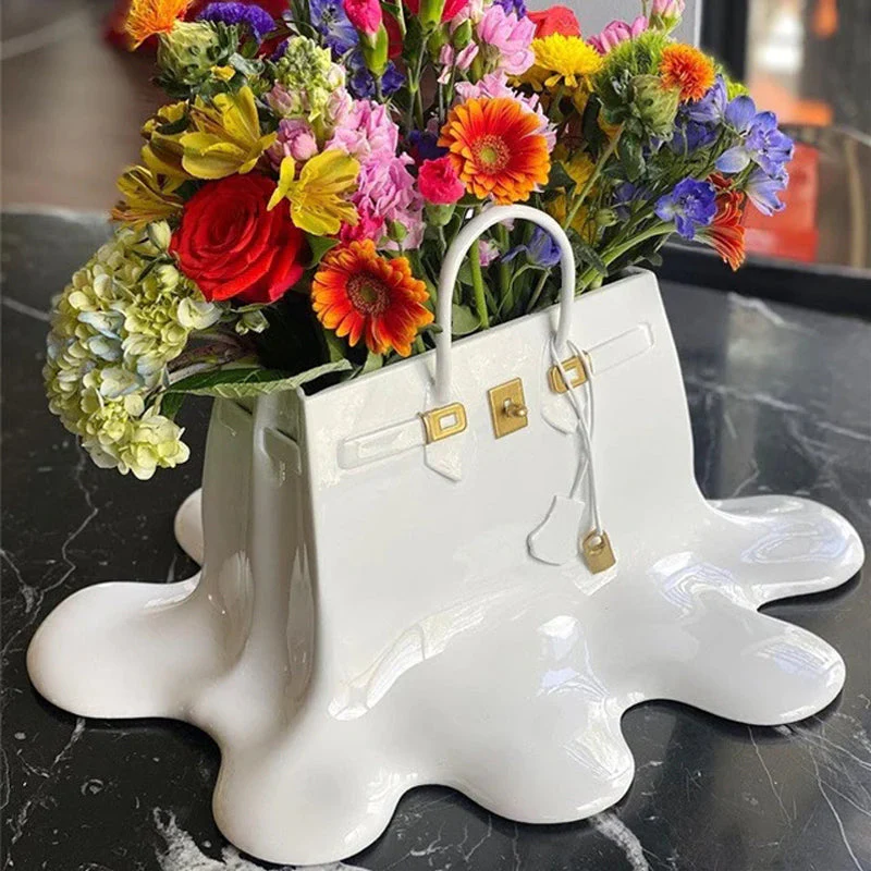 Melting Bag Creative Floral Vase - Image 3