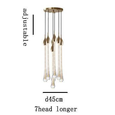 Melting Glass Crystal Luxury Pendant Lights - Image 5
