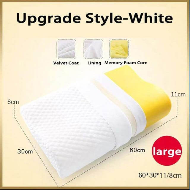 Memory Foam Orthopedic Neck Pillow - Image 17