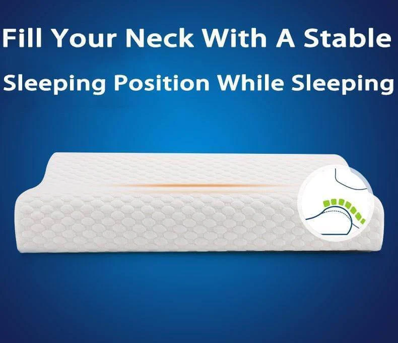 Memory Foam Orthopedic Neck Pillow - Image 8