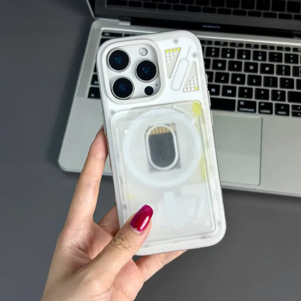 Memory Storage Transparent iPhone Case - Image 4