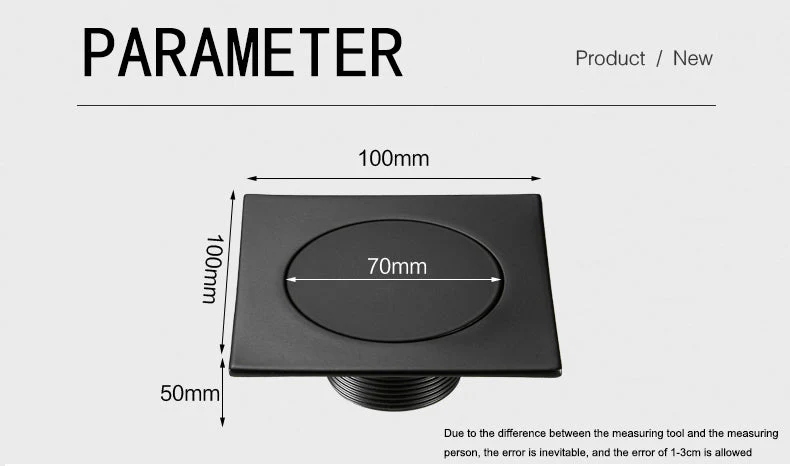 Metal Anti-Odor Pop Up Shower Drain - Image 9