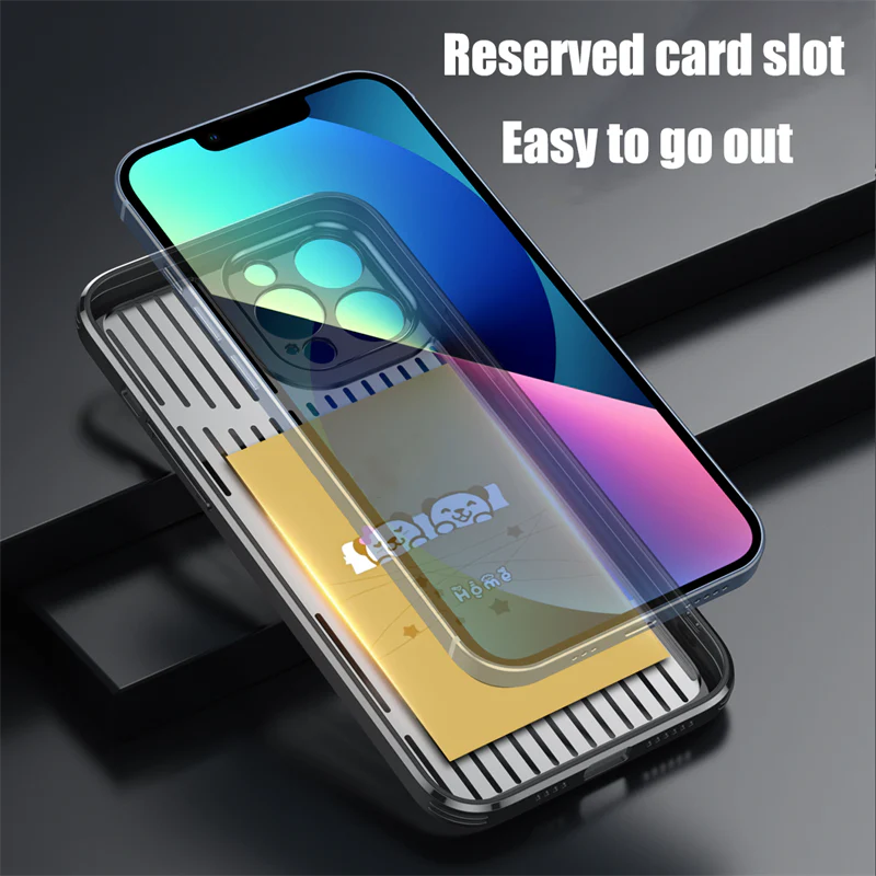 Metal Armor Heavy Duty iPhone Case - Image 3